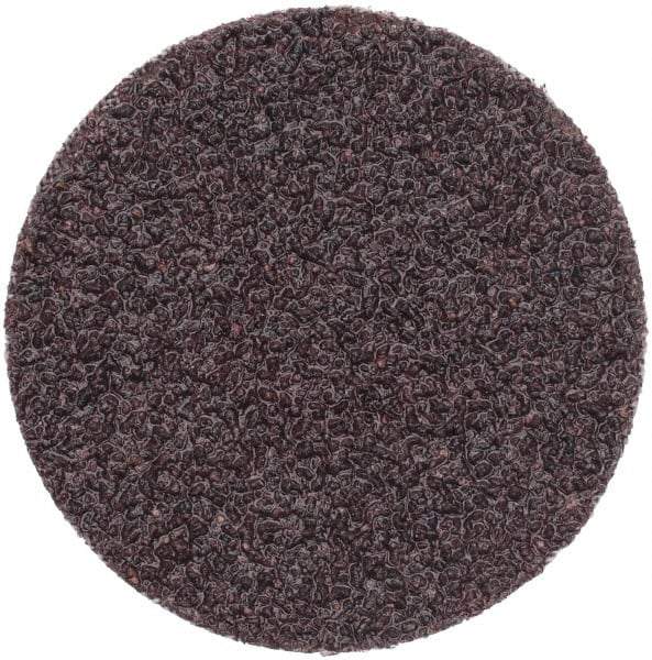 3M - 2" Disc Diam, 36 Grit, Aluminum Oxide Quick Change Disc - Type S Attaching System, Coated, Very Coarse Grade, 25,000 RPM, 361F Series - Industrial Tool & Supply