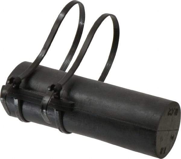 Thomas & Betts - 12 to 2 AWG, Black, Motor Stub Splice Insulator Quick Splice Connector - Industrial Tool & Supply