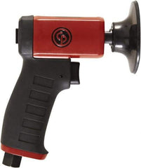 Chicago Pneumatic - 3" Max Disc, 15,000 RPM, Pneumatic Handheld Disc Sander - 21 CFM, 1/4" Inlet, 0.25 hp, 90 psi - Industrial Tool & Supply