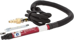 Chicago Pneumatic - 1/8" Collet, Straight Handle, Straight Air Die Grinder - 60,000 RPM, Rear Exhaust, 7 CFM, 0.05 hp, 6.21 bar, 1/4" Inlet - Industrial Tool & Supply