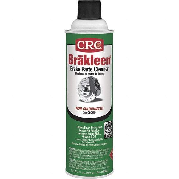 CRC - Brake Parts Cleaner - 20 oz Aerosol Can - Industrial Tool & Supply
