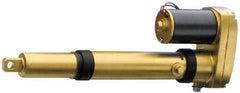 Thomson Industries - 8" Stroke Len, 30% Duty Cycle, 24 Volt, Linear Electromechanical Actuator without Limit Switch - DC Input, 1.1" per Second, 750 Lb Capacity - Industrial Tool & Supply