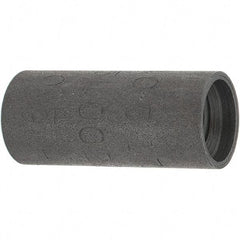 Made in USA - Size 1/4", Class 300, Steel Black Pipe Coupling - 300 psi, Threaded End Connection - Industrial Tool & Supply