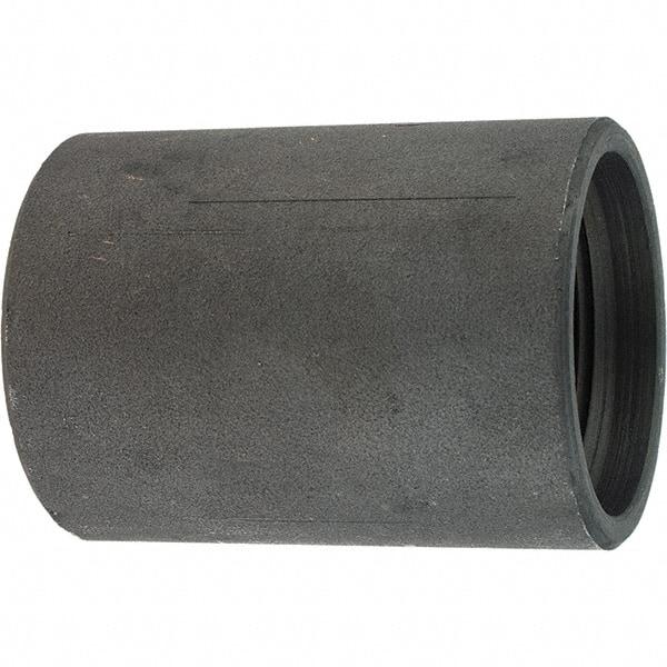 Made in USA - Size 1-1/4", Class 300, Steel Black Pipe Coupling - 300 psi, Threaded End Connection - Industrial Tool & Supply