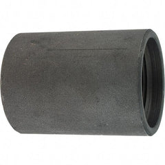 Made in USA - Size 1-1/4", Class 300, Steel Black Pipe Coupling - 300 psi, Threaded End Connection - Industrial Tool & Supply
