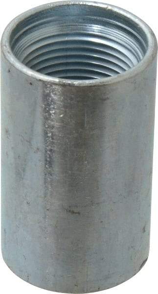 Value Collection - Class 300, 1" Galvanized Pipe Coupling - Threaded, Steel - Industrial Tool & Supply