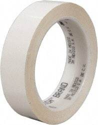 3M - 72 Yds. x 2", White Polyester Film Tape - 850 Series, 1.9 mil Thick, 28 Lb./Inch Tensile Strength - Industrial Tool & Supply