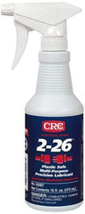 CRC - 16 oz Trigger Spray Bottle Nondrying Film Penetrant/Lubricant - Amber, 250°F Max, Food Grade - Industrial Tool & Supply