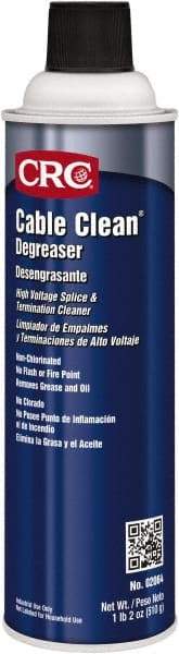 CRC - Electrical Contact Cleaners & Freeze Sprays Type: Electrical Grade Cleaner/Degreaser Container Size Range: 16 oz. - 31.9 oz. - Industrial Tool & Supply