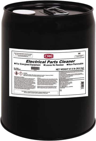 CRC - Electrical Contact Cleaners & Freeze Sprays Type: Electrical Grade Cleaner/Degreaser Container Size Range: 5 Gal. - 49.9 Gal. - Industrial Tool & Supply