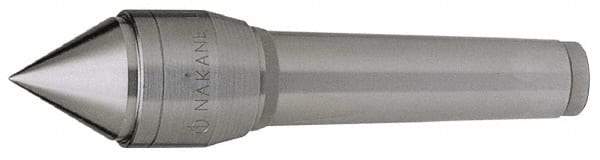 Value Collection - MT5 Taper Shank, 2.44" Head Diam Live Center - 2.13" Point Diam, 1.85" Point Len, 1,763 Lb Max Workpc, Standard Point - Industrial Tool & Supply