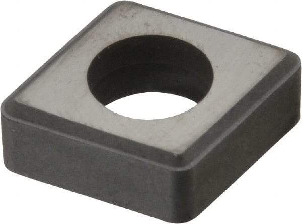 Made in USA - 1/2" Inscribed Circle, Diamond (Shape) Shim for Indexables - Carbide, 3/16" Thick, CSN Shim Style, Negative Rake - Industrial Tool & Supply