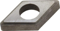 Made in USA - 3/8" Inscribed Circle, Diamond (Shape) Shim for Indexables - Carbide, 1/8" Thick, DSN Shim Style, Negative Rake - Industrial Tool & Supply