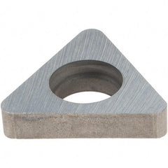 Made in USA - 3/8" Inscribed Circle, Triangle Shim for Indexables - Carbide, 1/8" Thick, ITSN Shim Style, Negative Rake - Industrial Tool & Supply