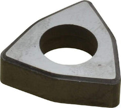 Made in USA - 1/2" Inscribed Circle, Trigon Shim for Indexables - Carbide, 3/16" Thick, IWSN Shim Style, Negative Rake - Industrial Tool & Supply