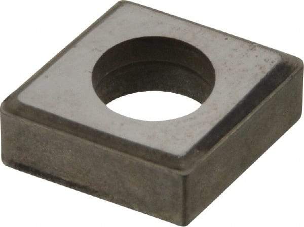 Made in USA - 1/2" Inscribed Circle, Diamond (Shape) Shim for Indexables - Carbide, 3/16" Thick, MCN Shim Style, Negative Rake - Industrial Tool & Supply
