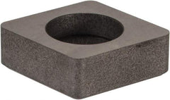 Made in USA - 1/2" Inscribed Circle, Diamond (Shape) Shim for Indexables - Carbide, 3/16" Thick, MCN Shim Style, Negative Rake - Industrial Tool & Supply