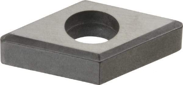 Made in USA - 1/2" Inscribed Circle, Diamond (Shape) Shim for Indexables - Carbide, 3/16" Thick, MDN Shim Style, Negative Rake - Industrial Tool & Supply