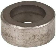 Made in USA - 1/2" Inscribed Circle, Round Shim for Indexables - Carbide, 3/16" Thick, RS Shim Style, Positive Rake - Industrial Tool & Supply
