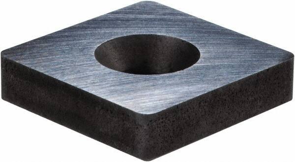 Made in USA - 3/4" Inscribed Circle, Square Shim for Indexables - Carbide, 3/16" Thick, SM Shim Style, Negative Rake - Industrial Tool & Supply