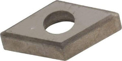 Made in USA - 1/2" Inscribed Circle, Diamond (Shape) Shim for Indexables - Carbide, 3/16" Thick, SM Shim Style, Negative Rake - Industrial Tool & Supply