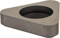 Made in USA - 5/8" Inscribed Circle, Triangle Shim for Indexables - Carbide, 3/16" Thick, TSN Shim Style, Negative Rake - Industrial Tool & Supply