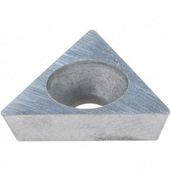 Made in USA - 3/8" Inscribed Circle, Triangle Shim for Indexables - Carbide, 1/8" Thick, SM Shim Style, Positive Rake - Industrial Tool & Supply