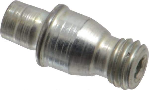 Made in USA - NLC-46, 1/2" Inscribed Circle, 3/32" Hex Socket, M6.3x1 Thread, Negative Lock Pin for Indexable Turning Tools - Industrial Tool & Supply