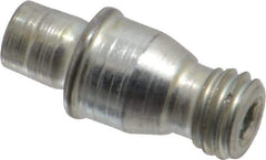 Made in USA - NLC-46, 1/2" Inscribed Circle, 3/32" Hex Socket, M6.3x1 Thread, Negative Lock Pin for Indexable Turning Tools - Industrial Tool & Supply
