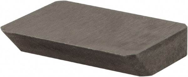 Made in USA - 1/2" Inscribed Circle, Square, CBS Chipbreaker for Indexables - 0.094" Thick, 0.157" Effective Width, Carbide - Industrial Tool & Supply