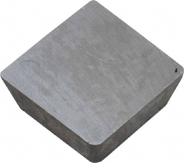 Made in USA - 1/2" Inscribed Circle, Square, CBSD Chipbreaker for Indexables - 0.094" Thick, 0.093" Effective Width, Carbide - Industrial Tool & Supply