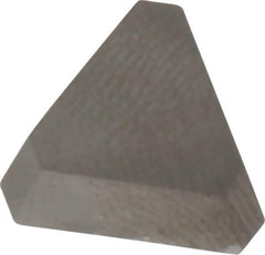 Made in USA - 3/8" Inscribed Circle, Triangle, CBT Chipbreaker for Indexables - 0.094" Thick, 0.081" Effective Width, Carbide - Industrial Tool & Supply