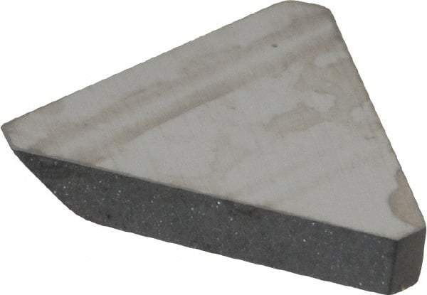 Made in USA - 1/2" Inscribed Circle, Triangle, CBT Chipbreaker for Indexables - 0.094" Thick, 0.156" Effective Width, Carbide - Industrial Tool & Supply