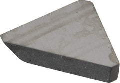 Made in USA - 1/2" Inscribed Circle, Triangle, CBT Chipbreaker for Indexables - 0.094" Thick, 0.156" Effective Width, Carbide - Industrial Tool & Supply