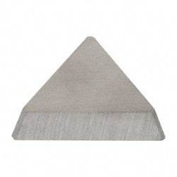 Made in USA - 1/2" Inscribed Circle, Triangle, T Chipbreaker for Indexables - Left Hand, Right Hand Cut, 0.094" Thick, 0.131" Effective Width, Carbide - Industrial Tool & Supply