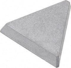 Made in USA - 5/8" Inscribed Circle, Triangle, T Chipbreaker for Indexables - Left Hand, Right Hand Cut, 0.094" Thick, 0.141" Effective Width, Carbide - Industrial Tool & Supply