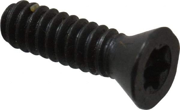 Made in USA - Torx Cap Screw for Indexables - #6-32 Thread, Industry Std SE-02-11, For Use with Inserts - Industrial Tool & Supply