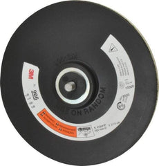 3M - 6" Diam Hook & Loop Disc Backing Pad - Medium Density, 8,500 RPM - Industrial Tool & Supply