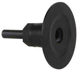 3M - 1/4" Shank Diam Unitized Deburring Wheel Backing Pad - 1/2" Diam, 25000 Max RPM - Industrial Tool & Supply