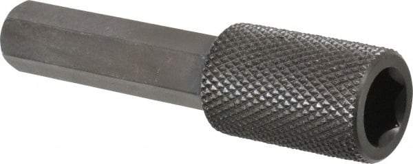 Kurt - 1 Piece Vise Hex Extension - Steel, 3/4" Hex, 5" Long, 1-1/4" Wide, 6" Handle - Industrial Tool & Supply