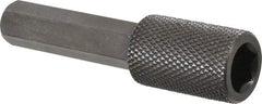 Kurt - 1 Piece Vise Hex Extension - Steel, 3/4" Hex, 5" Long, 1-1/4" Wide, 6" Handle - Industrial Tool & Supply