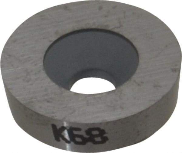 Kennametal - RD452 P Grade K68 Carbide Turning Insert - Uncoated, Round, 1/2" Inscr Circle, 17/64 Thick - Industrial Tool & Supply