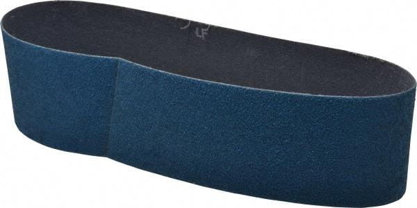 Norton - 3" Wide x 24" OAL, 50 Grit, Zirconia Alumina Abrasive Belt - Zirconia Alumina, Coarse, Coated, Y Weighted Cloth Backing, Series 3X - Industrial Tool & Supply