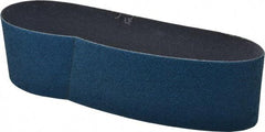Norton - 3" Wide x 24" OAL, 50 Grit, Zirconia Alumina Abrasive Belt - Zirconia Alumina, Coarse, Coated, Y Weighted Cloth Backing, Series 3X - Industrial Tool & Supply