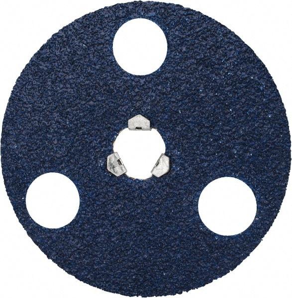Norton - 5" Diam 36 Grit Fiber Disc - Very Coarse Grade, Zirconia Alumina, Series F826 - Industrial Tool & Supply