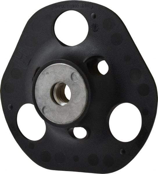 Avos - 5" Diam Quick-Change Type S Disc Backing Pad - Medium Density, 13,000 RPM, Speed-Lok Compatible - Industrial Tool & Supply