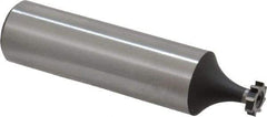 Interstate - 1/4" Diam x 1/16" Face Width, Cobalt, 6 Teeth, Shank Connection Woodruff Keyseat Cutter - Uncoated, 2-1/16" OAL x 1/2" Shank, Straight Teeth, ANSI 202, Old Standard 201 - Industrial Tool & Supply