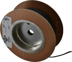 Techflex - Black Braided Expandable Cable Sleeve - 100' Coil Length, -103 to 257°F - Industrial Tool & Supply