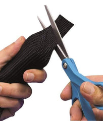 Techflex - Black Braided Expandable Cable Sleeve - 250' Coil Length, -103 to 257°F - Industrial Tool & Supply