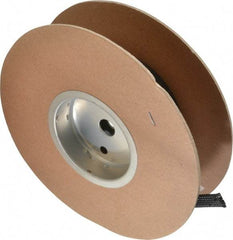 Techflex - Black Braided Expandable Cable Sleeve - 50' Coil Length, -103 to 257°F - Industrial Tool & Supply